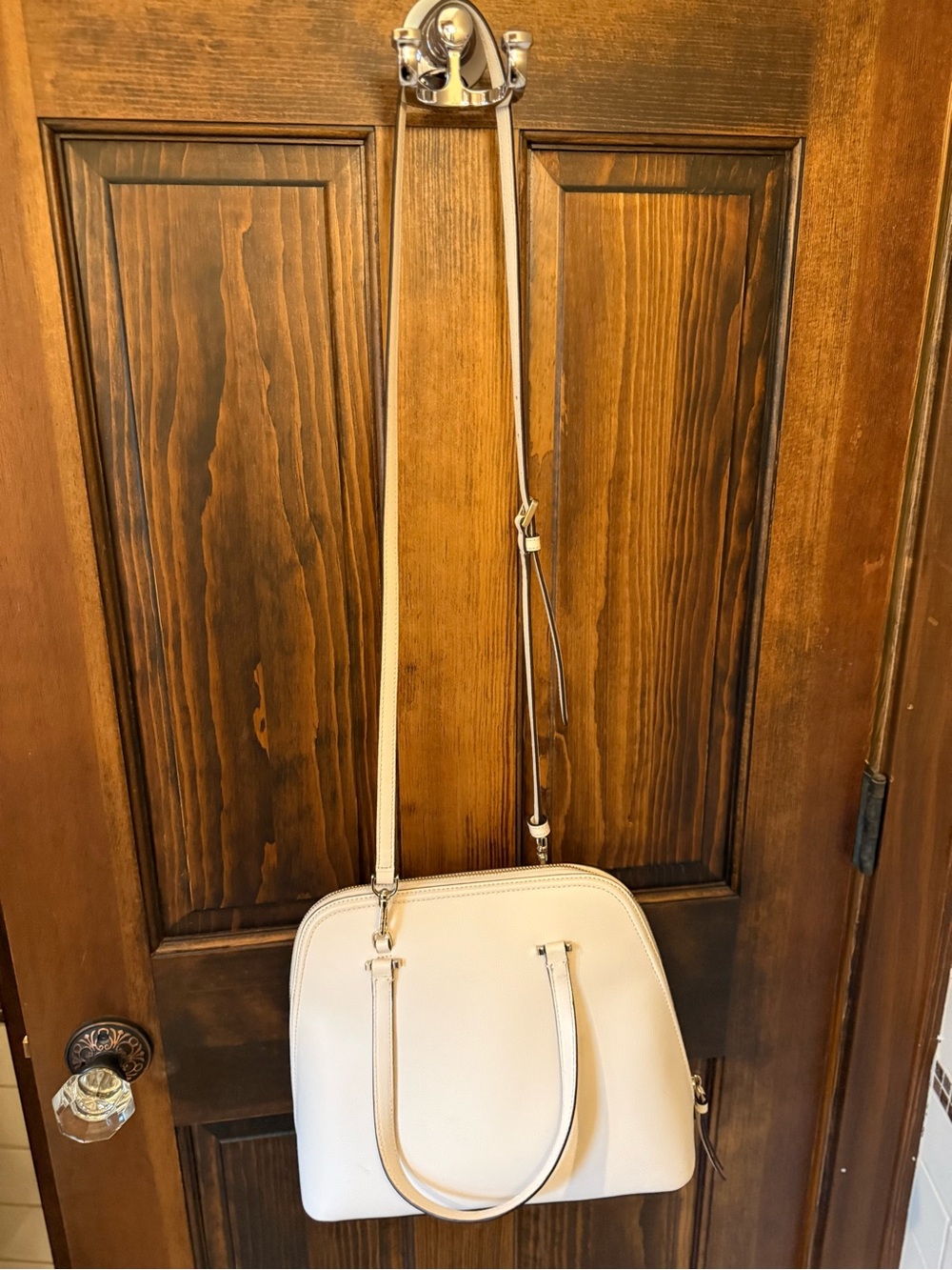 Kate Spade Dome Cream Satchel - Picture 11 of 14